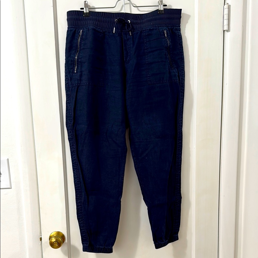 Athleta Cabo Linen Joggers